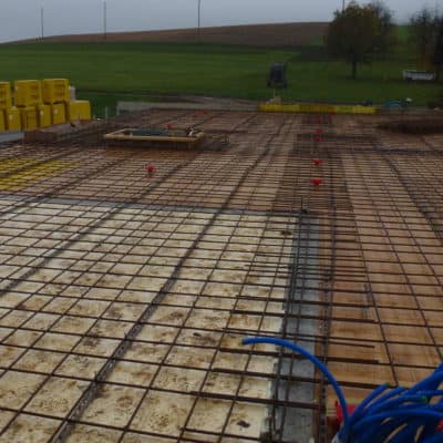 Betonbau Deckenschalung