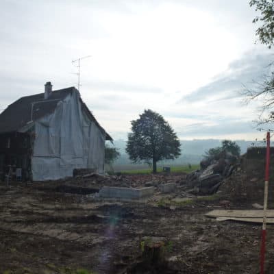 Anbau Scheune Abbrucharbeiten