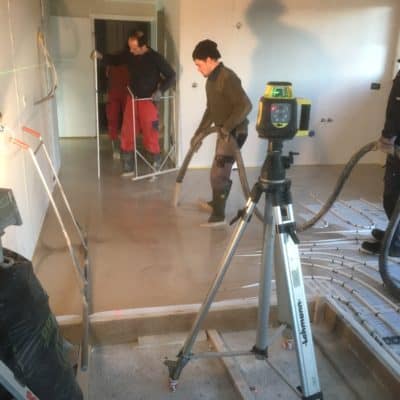 Innerausbau Unterlagsboden Fliessestrich