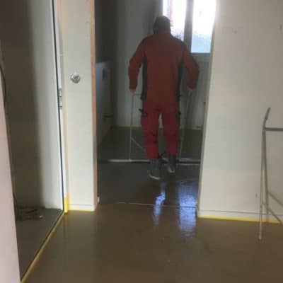 Innenausbau Unterlagsboden Fliessestrich