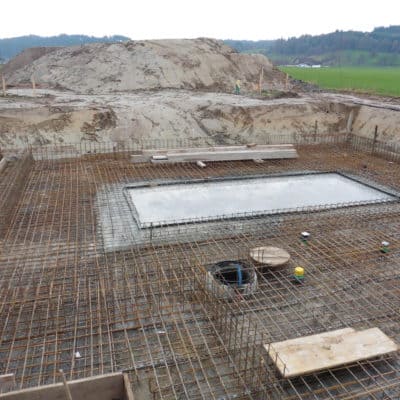 Betonbau Bodenplatte Armierung